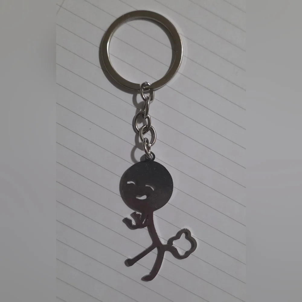 4/$20 Silver Key/Bag Charm - Picture 1 of 1